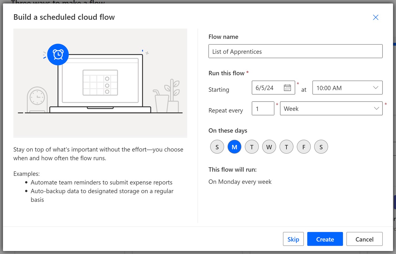 Power Automate New Flow